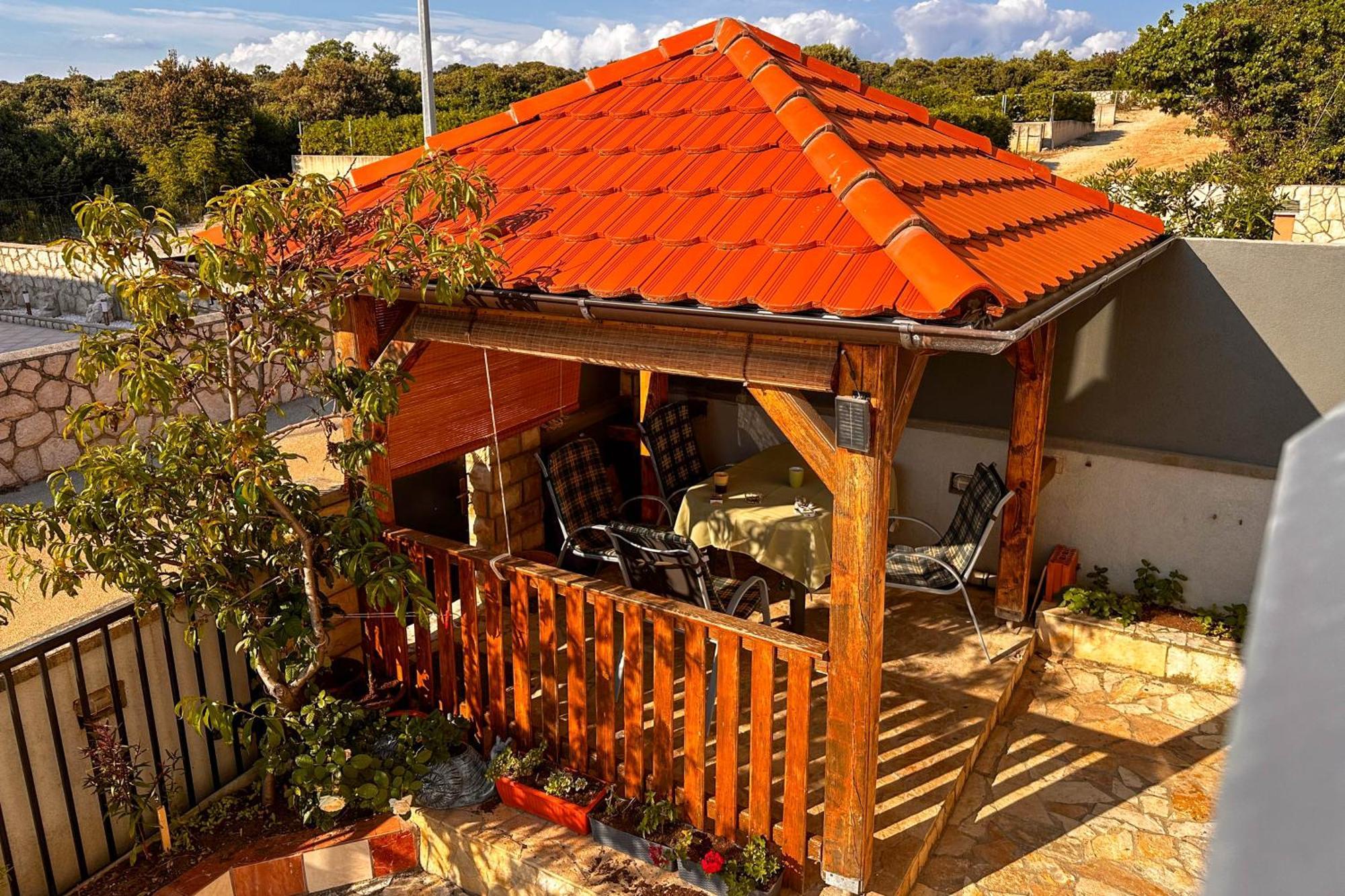 Apartmani Trupeljak Mandre Ngoại thất bức ảnh